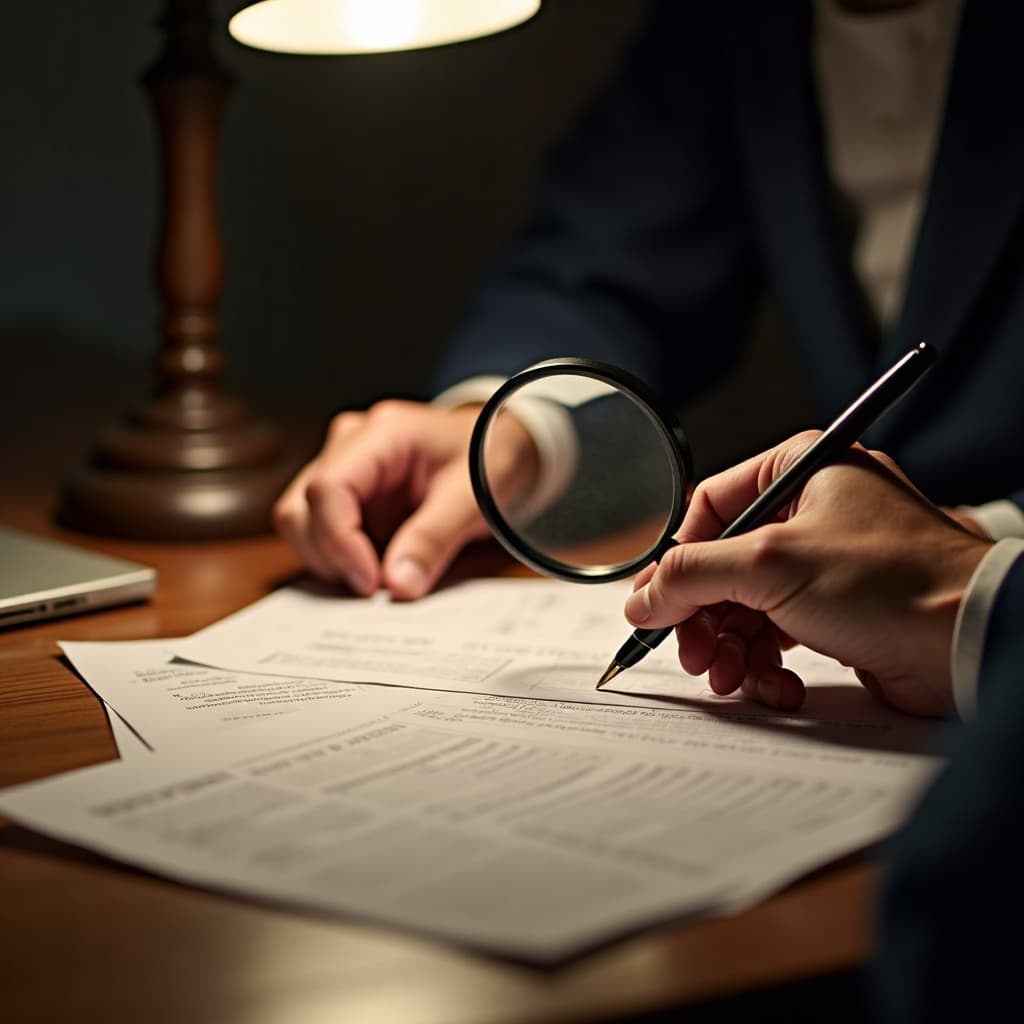 Reviewing settlement documents